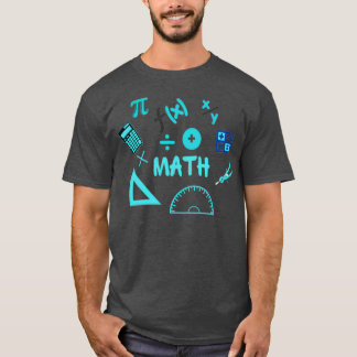 T-shirt science mathématique