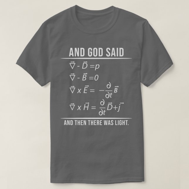 T-shirt Science Nerd de la Formule et physique des médecin (Design devant)