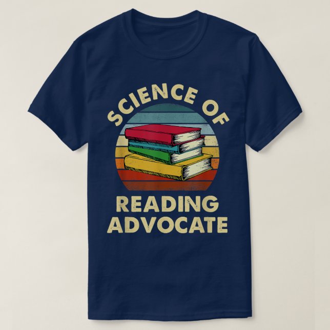 T-shirt Science of Reading Advocate 2099 (Design devant)