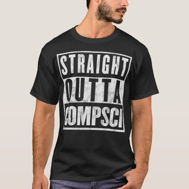 T-shirt Science par ordinateur  (Devant)