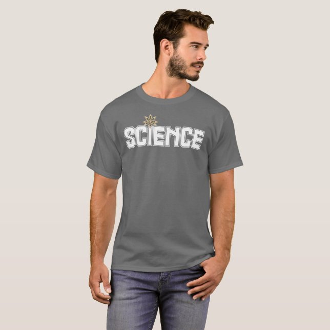 T-shirt Science personnalisée (Devant entier)