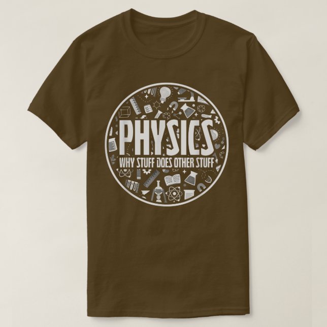 T-shirt Science physique (Design devant)