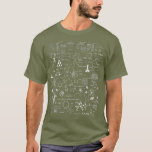 T-shirt Science Physique Chimie Biologie Astronomie<br><div class="desc">formule,  idée cadeau,  nerd,  maths,  drôle de science,  chimiste</div>