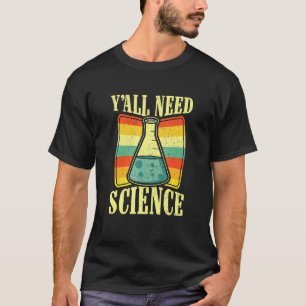 T-shirt Science Physique Chimie Biologie Professeur Étudia