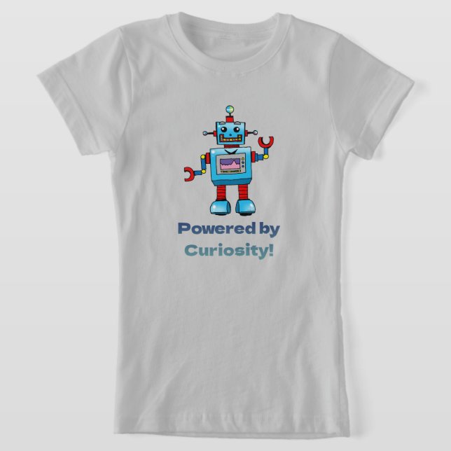 T-Shirt science pour les enfants - robot (Poser)