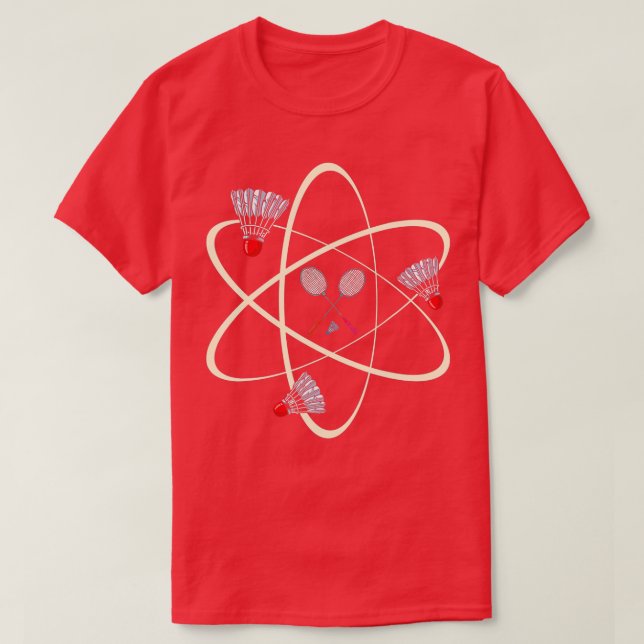 T-shirt Science Proton Badminton (Design devant)