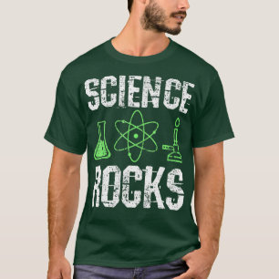 T-shirt Science Rocks Biologiste Chimie Professeur de phys