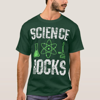 T-shirt Science Rocks Biologiste Chimie Professeur de phys