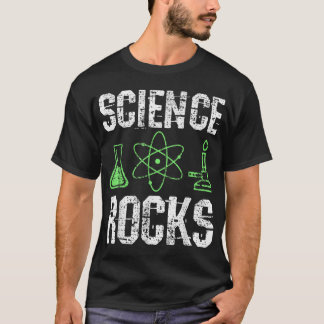 T-shirt Science Rocks Biologiste Chimie Professeur de phys