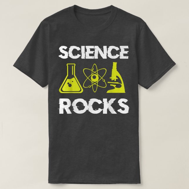 T-shirt Science Rocks Funny Scientists Shirt Chemist (Design devant)