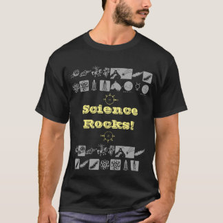 T-shirt Science Roks, énoncé de la conception graphique Ty