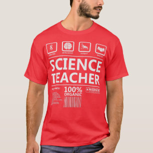 T-shirt Science School Teacher 100 Organic Funny Premium