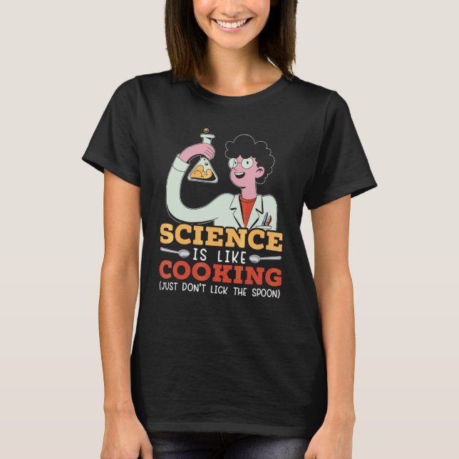 T-shirt Science scientifique Biologie Chimie Laboratoire R (Devant)