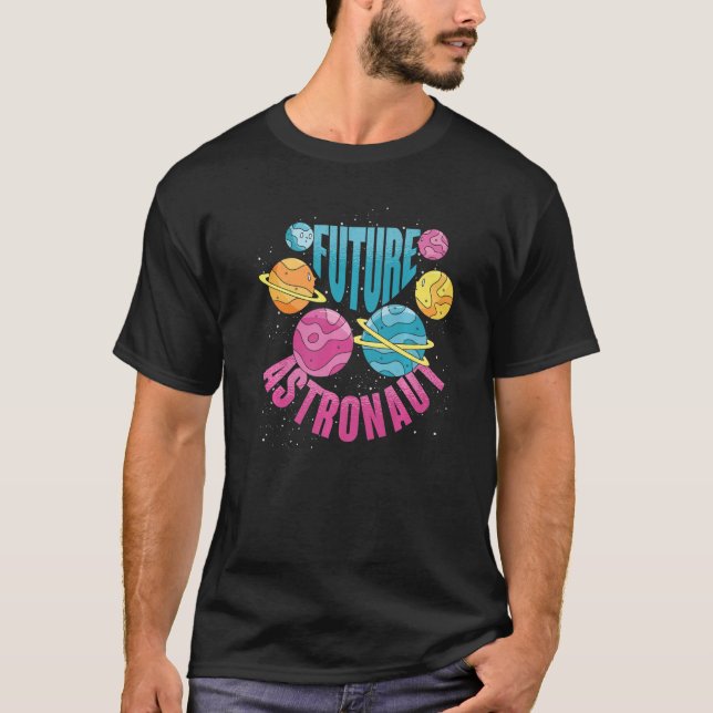 T-shirt Science spatiale Galaxy Planètes Espace (Devant)