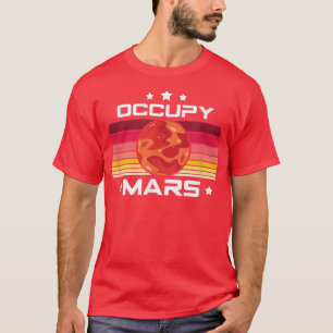 T-shirt Science, Stem Occupy Mars Stem Students Appareils
