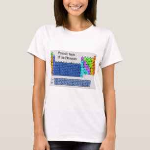 T-shirt Science Tableau périodique des cadeaux d'élémen