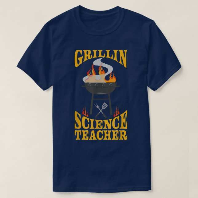 T-shirt Science Teacher  (Design devant)