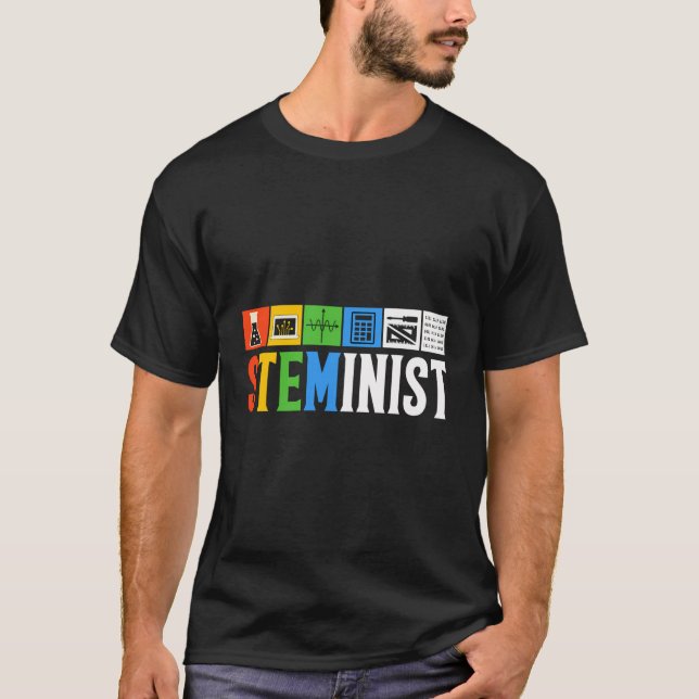 T-shirt Science Technique Ingénierie Math Enseignant Stem  (Devant)