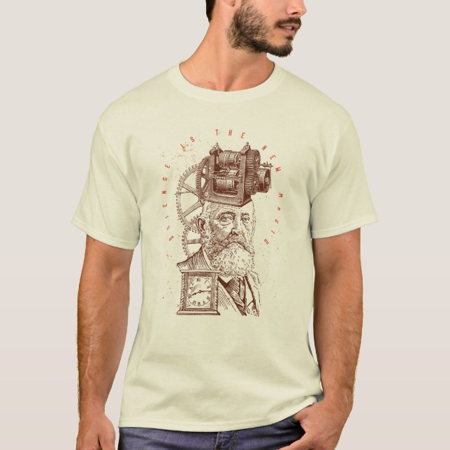 T-shirt Science & Vapeur (Devant)