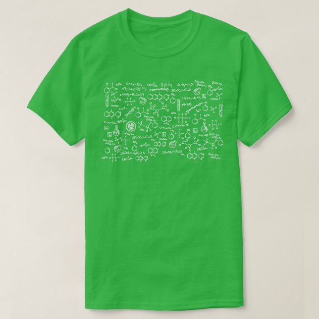 T-shirt Sciences de la chimie (Design devant)