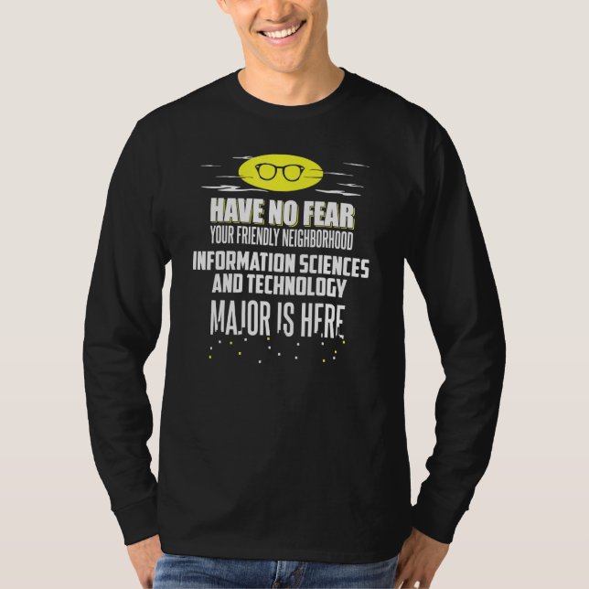 T-shirt Sciences De L'Information Et Technologie Conceptio (Devant)