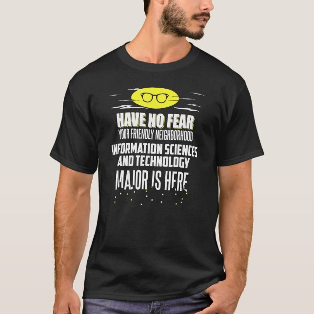 T-shirt Sciences De L'Information Et Technologie Conceptio (Devant)