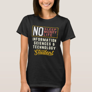 T-shirt Sciences de l'information et technologie Étudiant