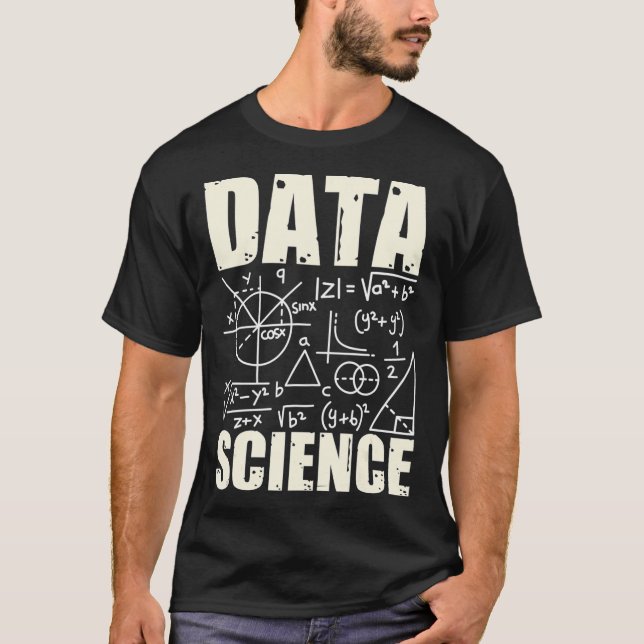 T-shirt Sciences des données Exploitation de données Intel (Devant)