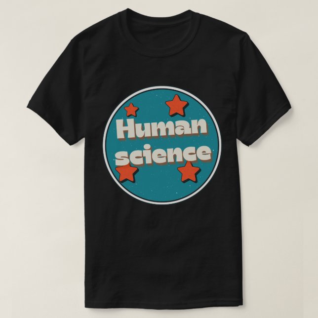 T-shirt Sciences humaines (Design devant)