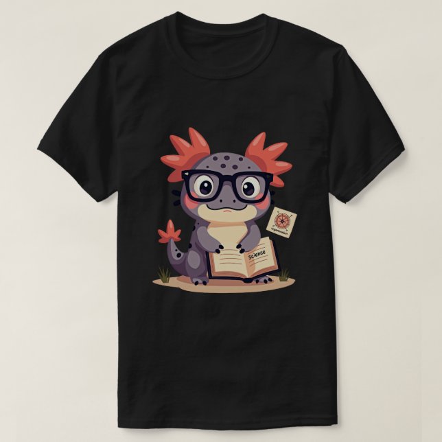 T-shirt Scientifique Axolotl (Design devant)