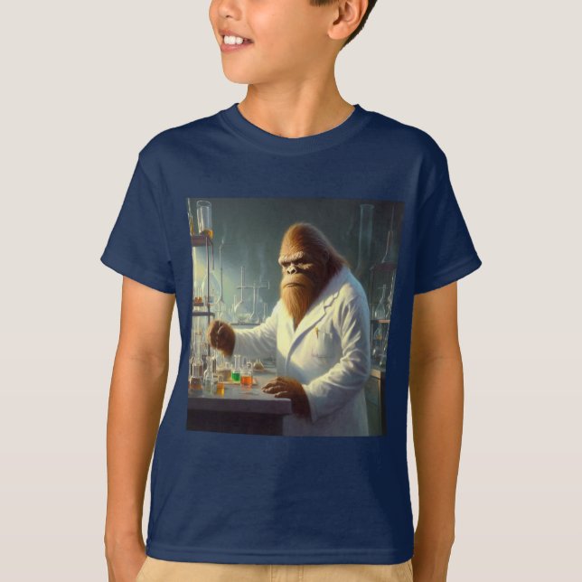 T-shirt Scientifique de Bigfoot (Devant)