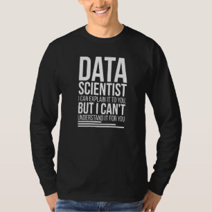 T-shirt Scientifique de données Science des données Scient