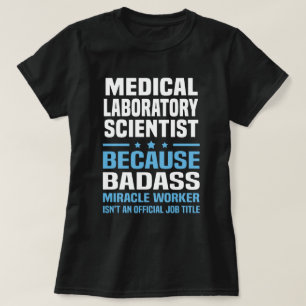 T-shirt Scientifique de laboratoire Médicale