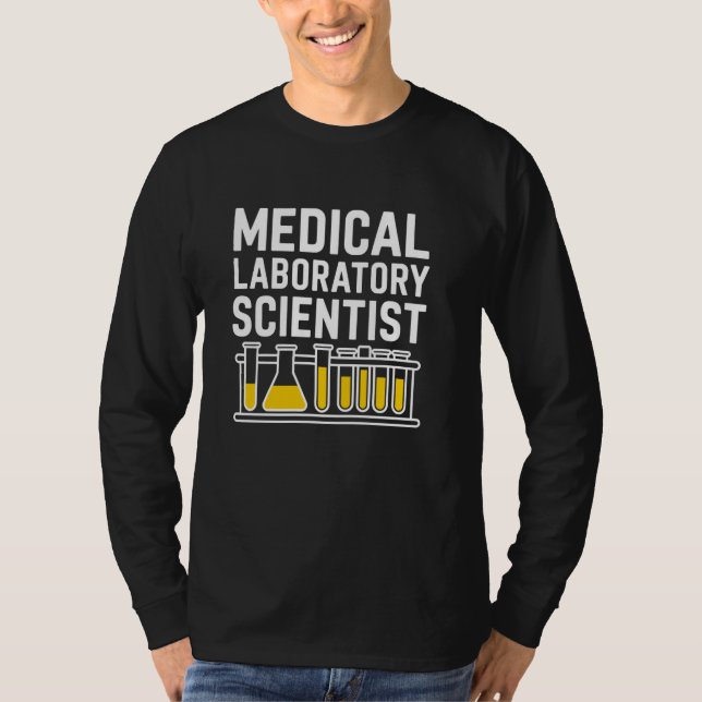 T-shirt Scientifique de laboratoire Médicale, Technicien d (Devant)