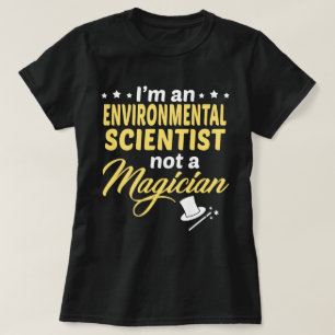 T-shirt Scientifique de l'environnement