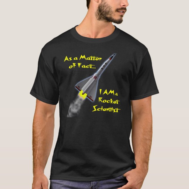 T-shirt Scientifique de Rocket (Devant)