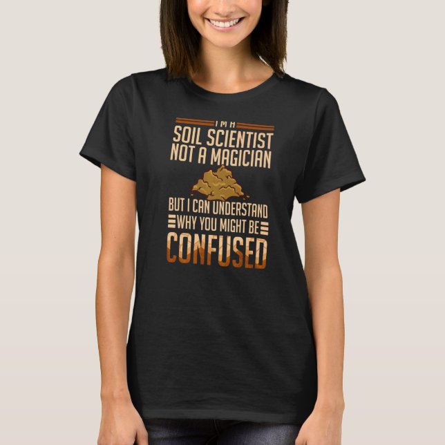 T-shirt Scientifique du sol Management Science Gardener Ga (Devant)