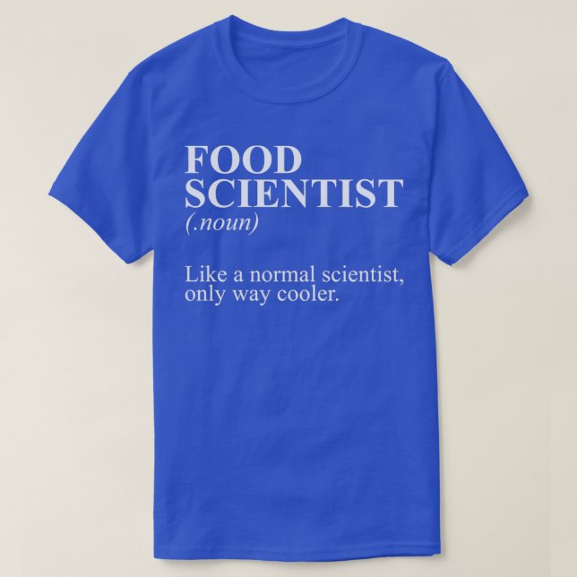 T-shirt Scientifique En Alimentation Drôle Cuisine Science (Design devant)