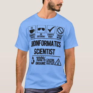 T-shirt Scientifique en bioinformatique