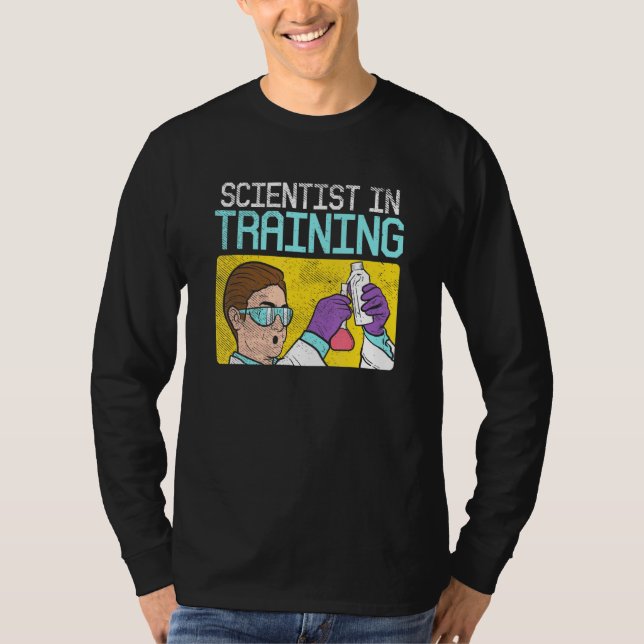 T-shirt Scientifique En Formation (Devant)