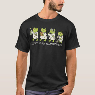 T-shirt Scientifique Grenouille La Science Est Mon