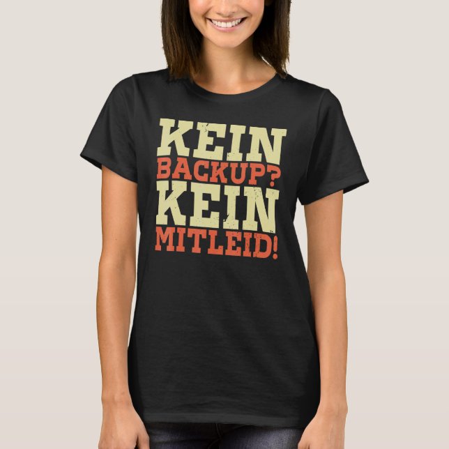 T-shirt Scientifique informatique Administrateur Technicie (Devant)
