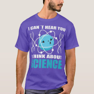 T-shirt Scientifique je pense à l'accesseur scientifique
