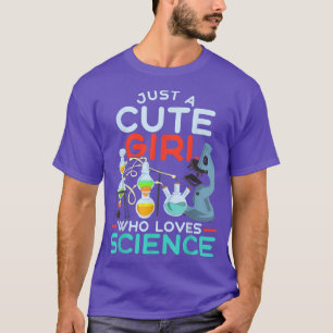 T-shirt Scientifique Laboratoire De Chimie Juste Une Migno