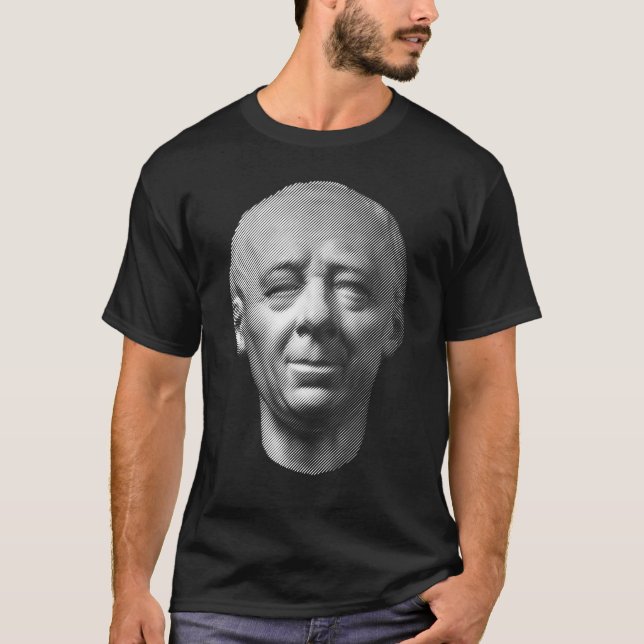 T-shirt scientifique Leonhard Euler, portrait (Devant)