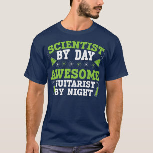 T-shirt Scientifique Par Jour Guitariste Impressionnant Pa