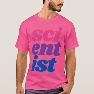 T-shirt scientifique vertical