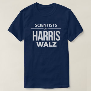 T-shirt Scientifiques pour Harris Walz