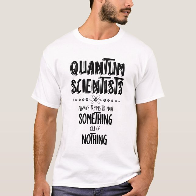 T-shirt Scientifiques quantiques (Devant)