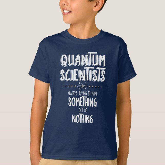 T-shirt Scientifiques quantiques (Devant)